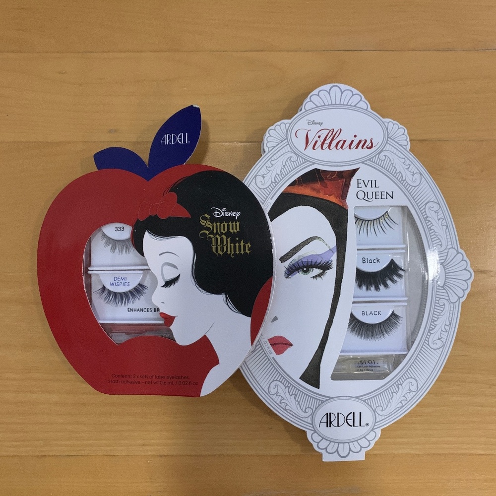 NEW Ardell Snow white & Evil Queen Eyelashes Bundle - 2 sets